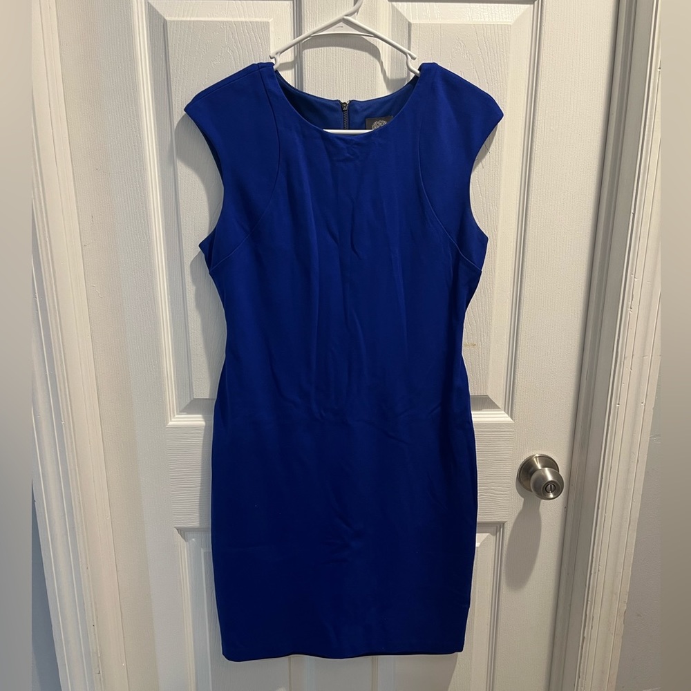 Vince Camuto Size 8 Royal Blue Dress